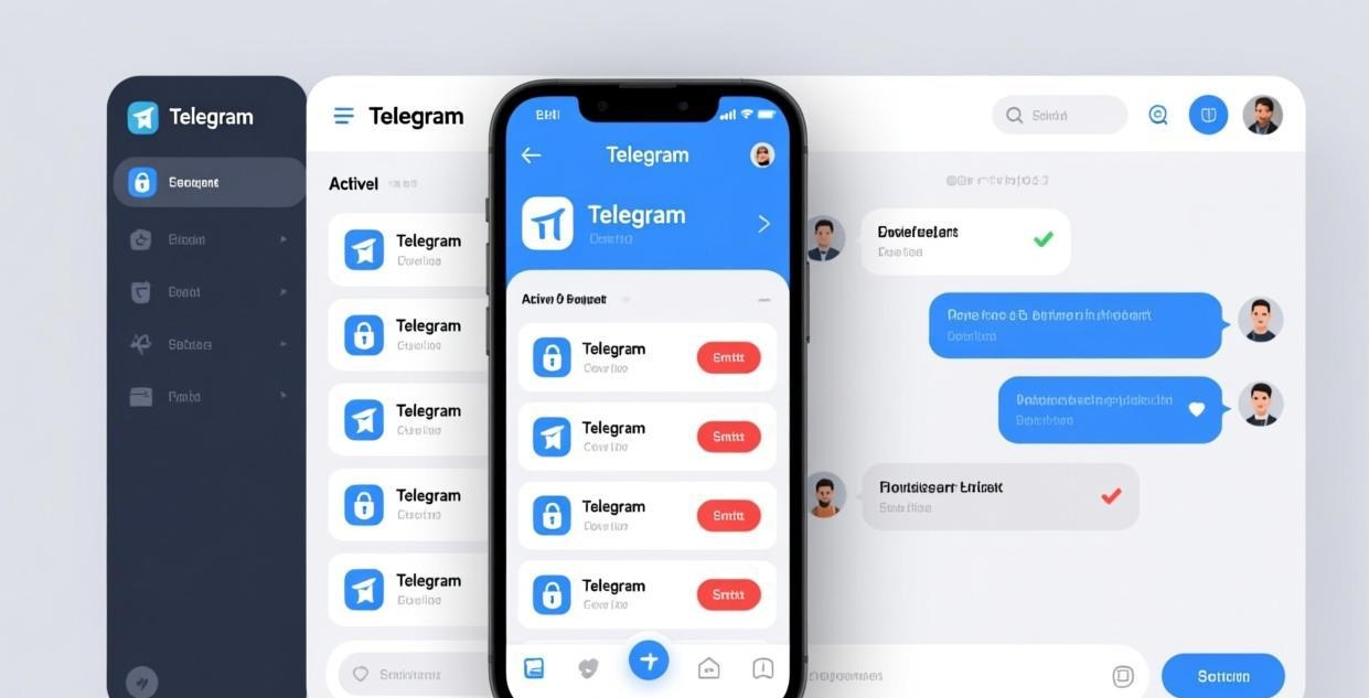 Telegram 设备管理界面